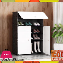 Multi Purpose Diy Cabinet Black and White