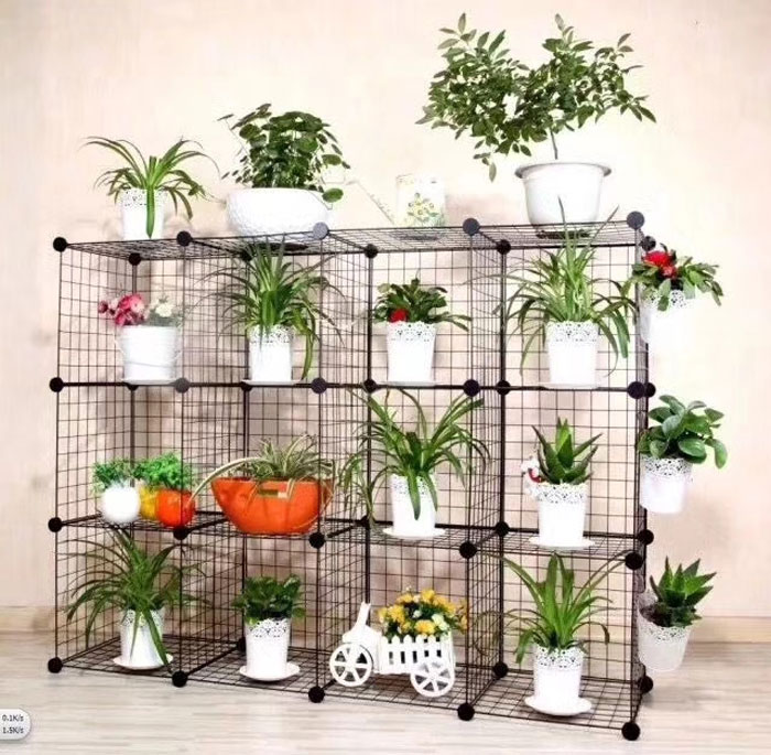 Multi Use Diy Wire 12 Cube Cabinet