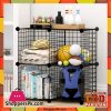 Multi Use DIY Wire 4 Cube Cabinet S12