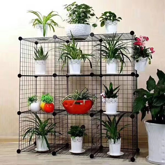 Multi Use Diy Wire 9 Cube Cabinet 