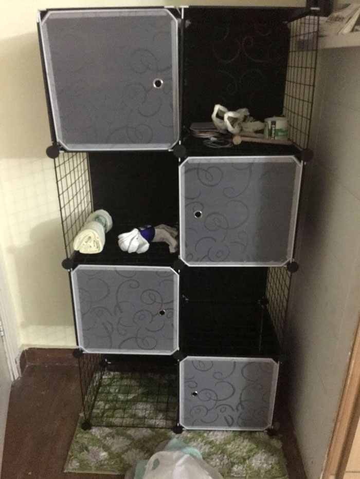 Multipurpose Strorage 8 Cube Diy Cube Wardrobe