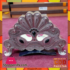 Victoria Napkin Holder in Antique Pewter 0023