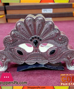 Victoria Napkin Holder in Antique Pewter 0023