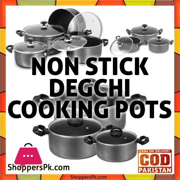 Non Stick Degchi Cooking Pots Price in Pakistan