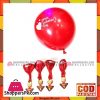 Pack of 5 - Valentine's Day LED Balloons - Multicolor