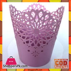 Pink-Flower-Pattern-Small-Dustbins