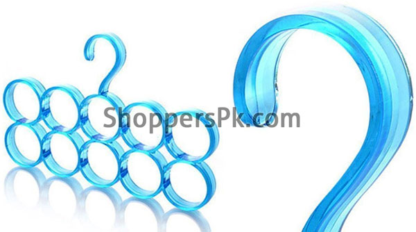 Premium Quality Plastic 10-Circle Plastic Ring Hanger One Piece