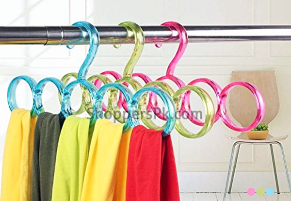Premium Quality Plastic 5-Circle Plastic Ring Hanger One Piece