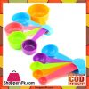 Rainbow Measuring Cups - Spoons Set 10 Pcs Set