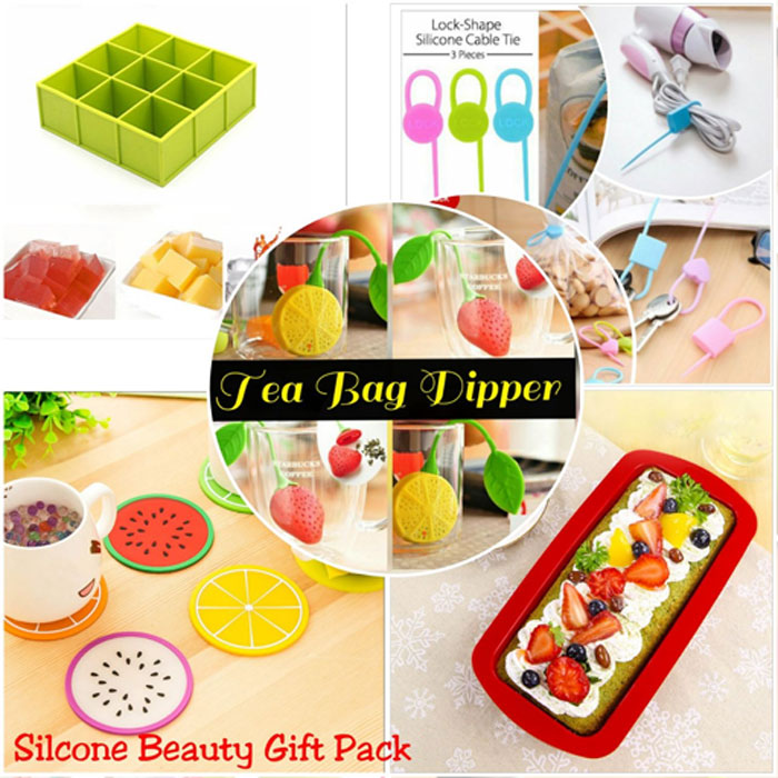 Silicone Beauty Gift Pack 5 Products Just 800 Rupees