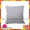 Simple Striped Colored Pillow - Navy-Blue