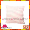 Simple Striped Colored Pillow - Pink-Pink