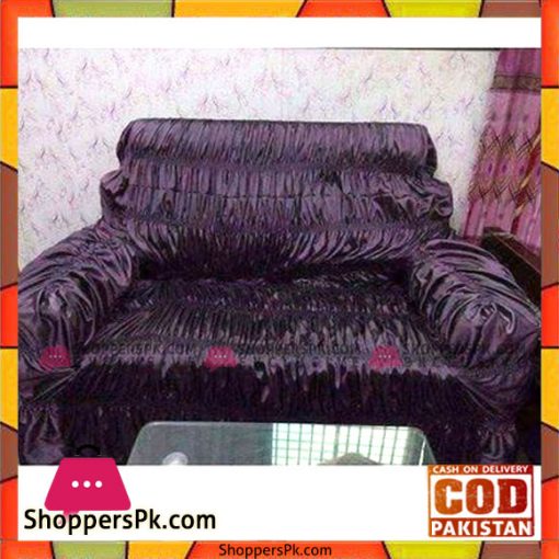Sofa Covers Protector Slipcover - 5 Seater - Dark Purple