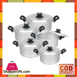 Sonex Bakelite Handle Set – 5 Pots Set