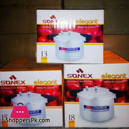 Sonex Elegant Pressure Cooker – 15 Liter