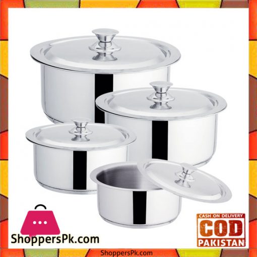 Sonex Global Cooking Pots Set – Stainless Steel