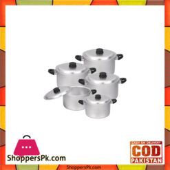 Sonex Bakelite Handle Stock Pot Set – 50809 – Anodized