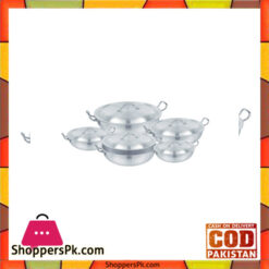 Sonex Round Karahi Set – 50299 – Metal Finished