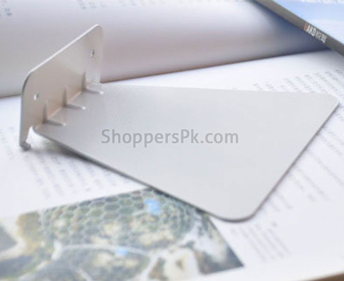 Stainless Metal Wall Invisible Floating Book Shelf One Pieces