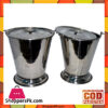 Stainless Steel Balti With Lid One Piece (Size 2)