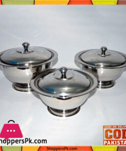 Stainless Steel Donga 3 Piece Set