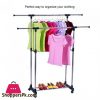 Stainless Steel Double Pole Clothes Hanger DL-202
