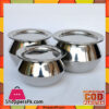 Stainless Steel Handi Set 3 Pieces