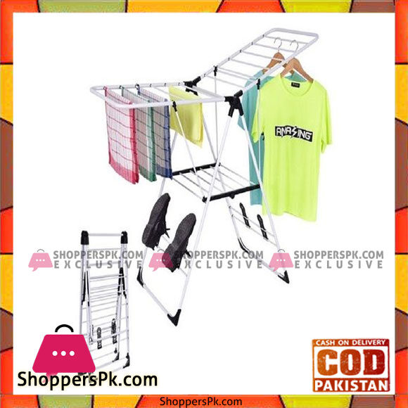 Take It Clothes Storage Drying Rack - Silver