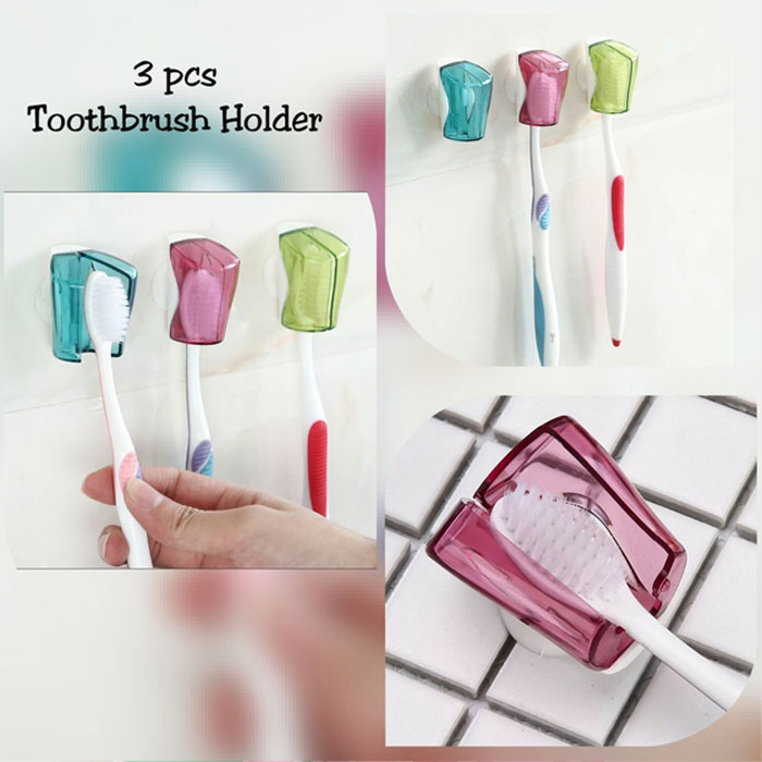 Toothbrush Holder 3 Pcs