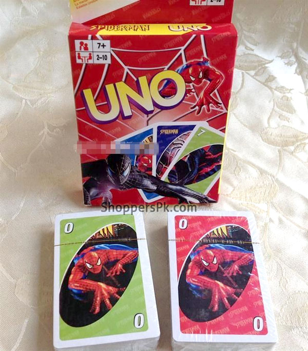 UNO Spider-Man Card Game For Kid