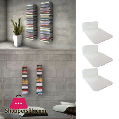 Wall Hanging Book Shelf Metal 3 Piece Set