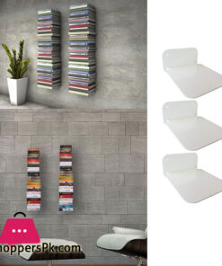 Wall Hanging Book Shelf Metal 3 Piece Set