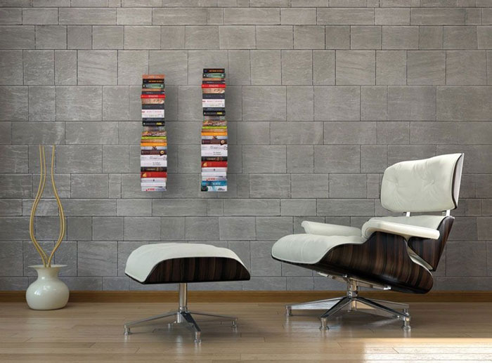 Wall Hanging Book Shelf Metal 3 Piece Set