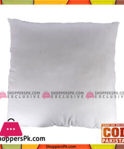 White Cotton  Ball-Fiber Filling 28x28 Inch
