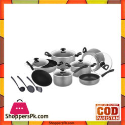 Euro Non Stick Gift Pack – Cookware Set of 15 Pieces