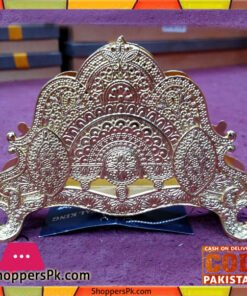 Victoria Napkin Holder in Antique Pewter 0021