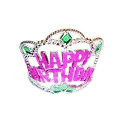 Princess Happy Birthday Crown/Tiara - Multi