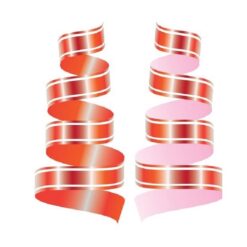 China 6 Roll - Spiral Ribbon For Decoration