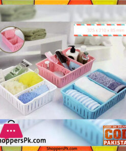 3 COMPARTMENT STORAGE BASKET LARGE