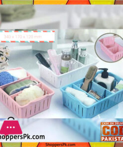 3 COMPARTMENT STORAGE BASKET SMALL