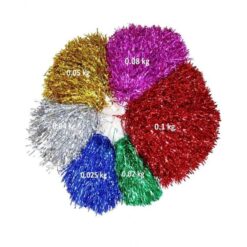 Cheerleading Pom Poms - 6Pcs - Multicolor
