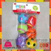 Baby Stuffed Balls Pack Of 6 Multicolour 1 Baby Stuffed Balls Pack Of 6 Multicolour
