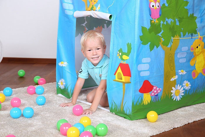 Bestway Playhouse Tent For Kids, Ages 2+ Large Size 40 X 30 X 45 Inch - 14920