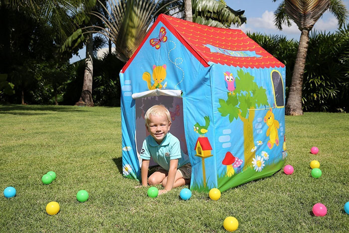 Bestway Playhouse Tent For Kids, Ages 2+ Large Size 40 X 30 X 45 Inch - 14920