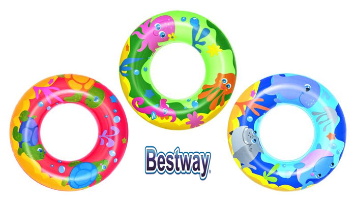 Bestway Swim Float Ring 20 Inch For 3 - 6 Years Kids - 36113