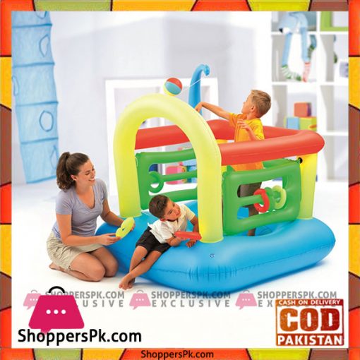 Bestway - Inflatable Children' s Bouncer For 3 to 6 Years Kids 62 x 58 x 47 Inches - 52182
