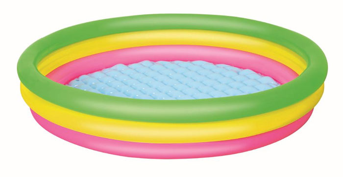 Bestway Genuine Three-Ring Inflatable Baby Swimming Pool - 51103