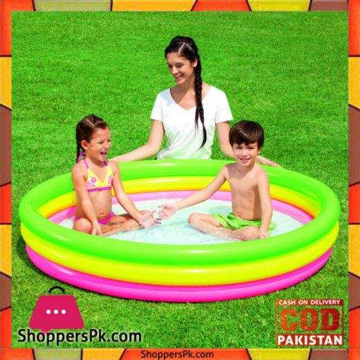 Bestway genuine Three-Ring inflatable Baby Swimming Pool - 51103