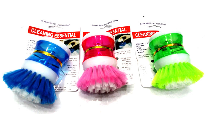 Dish Washing Brush With Dispenser