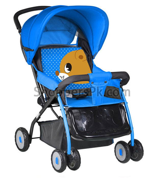 High Quality Baobaohao Baby Stroller (Blue - Red)